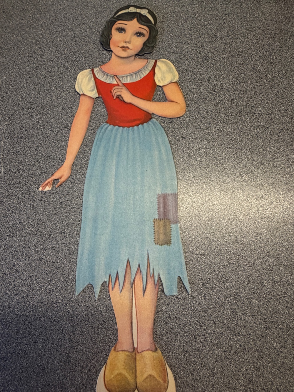 1937 Walt Disney Snow White Paper Doll / Cut-Out – Original Vintage Disney